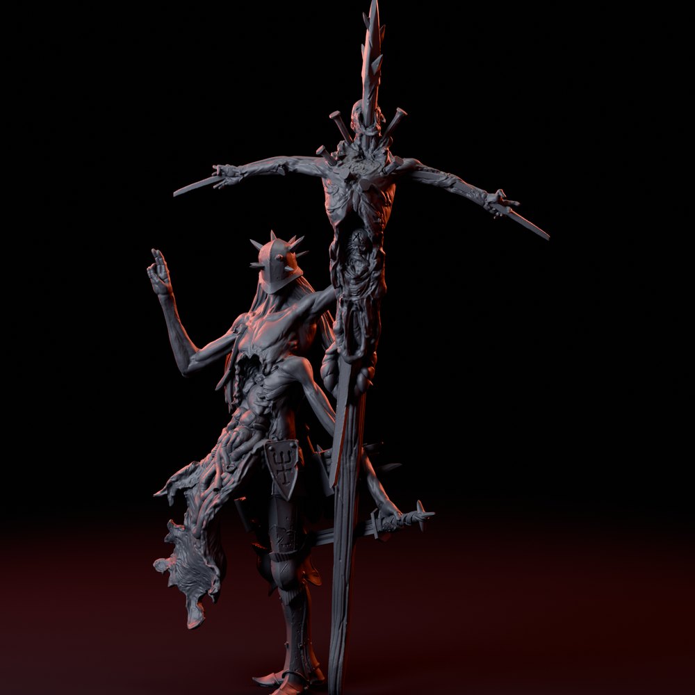 Confessor Zakkur render