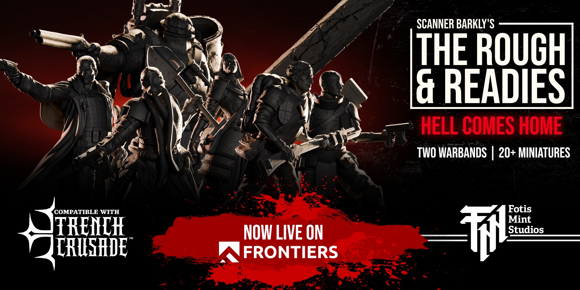 The Rough & Readies: now live, only on MMF FronTiers. Back the project.
