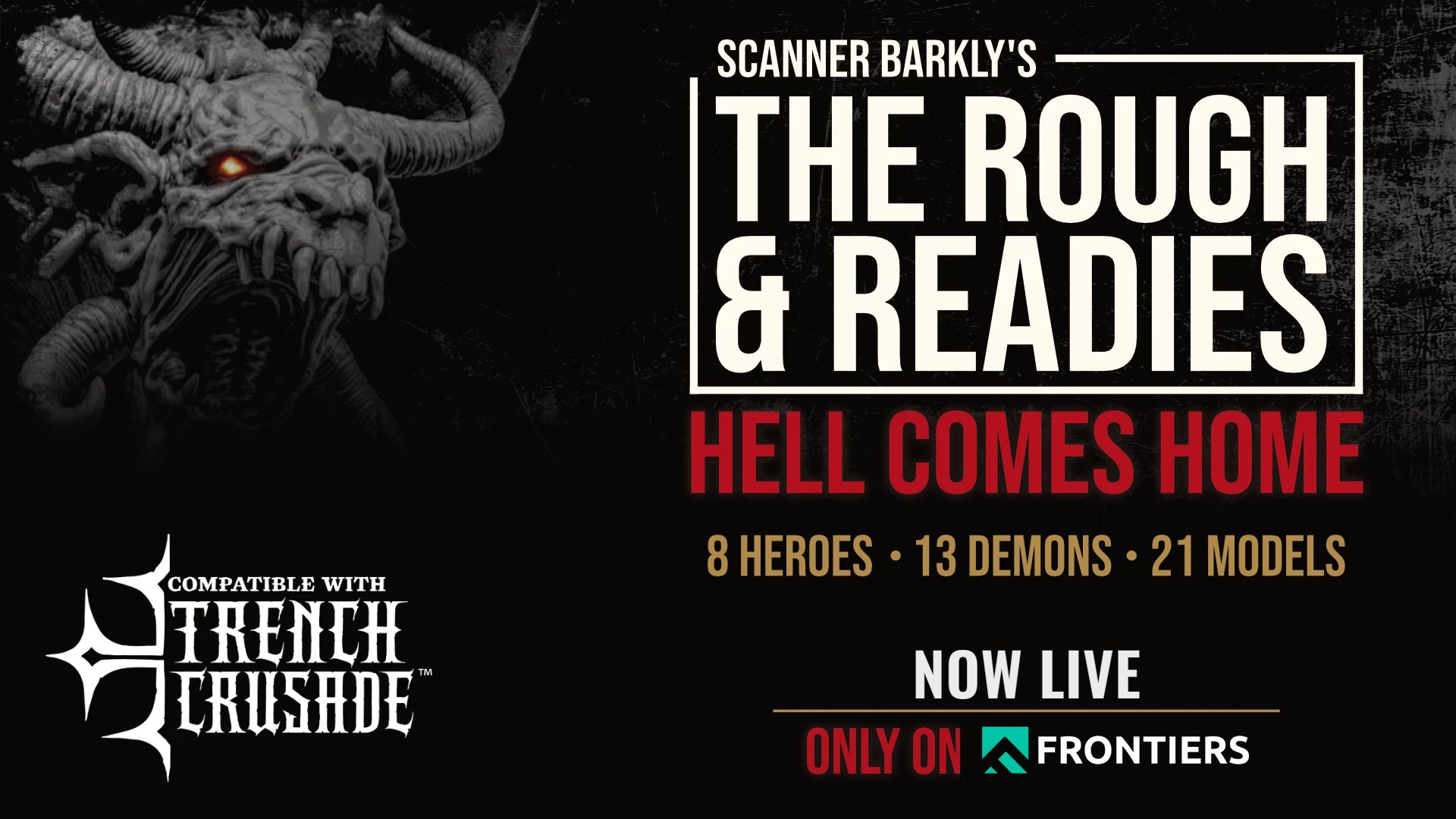 The Rough & Readies: now live, only on MMF FronTiers. Back the project.