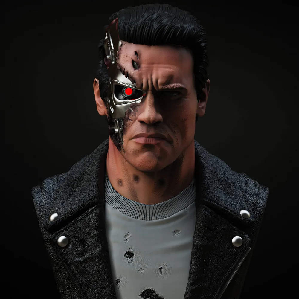 Terminator bust