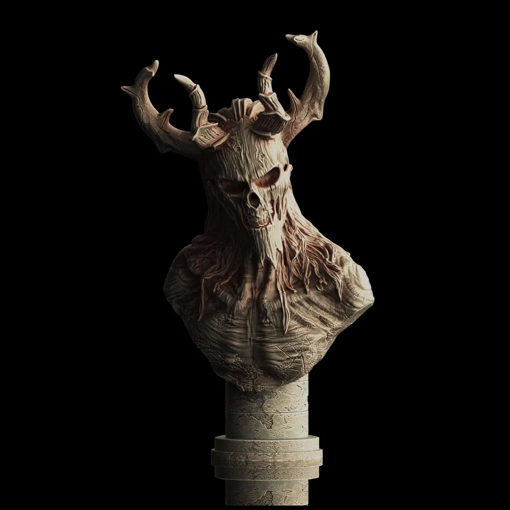 Wendigo bust