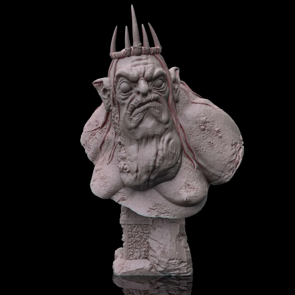 King Goblin bust