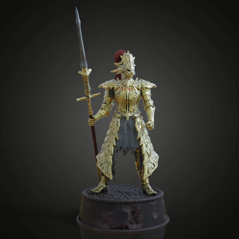 Dragon Slayer Ornstein Figure