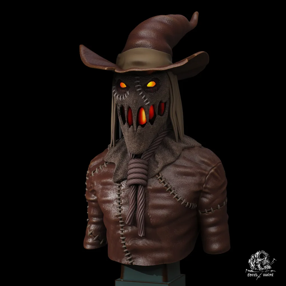 Scarecrow Bust