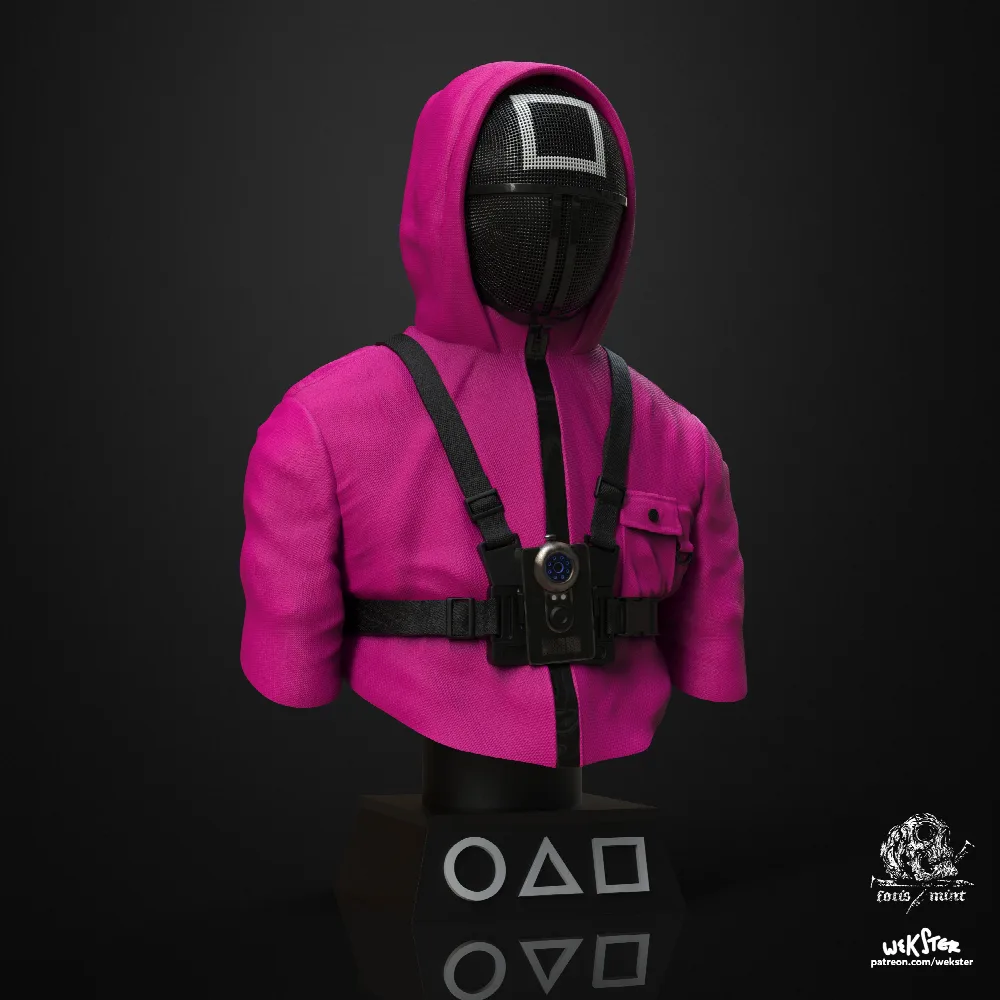 Squid Game Soldier Bust