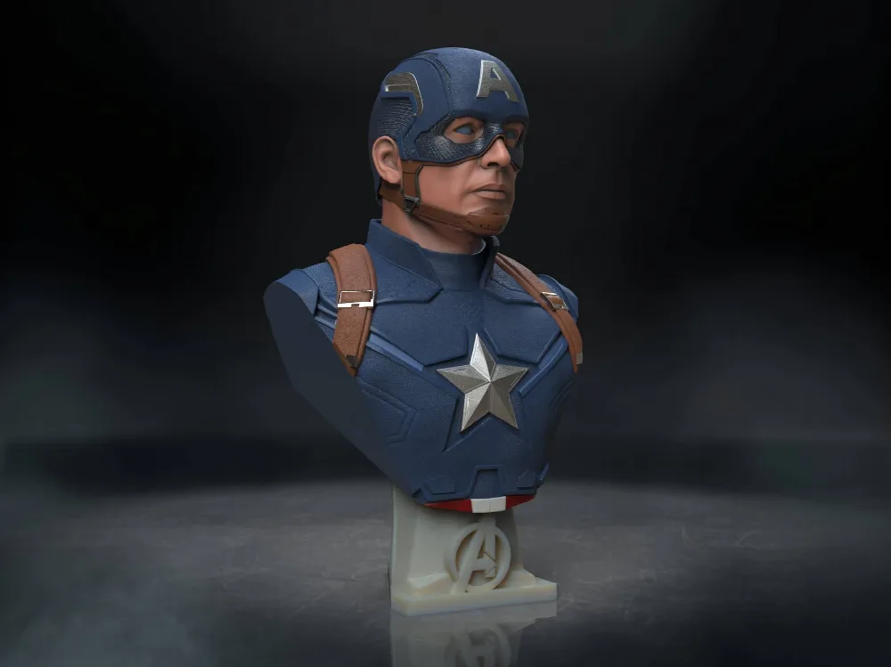 Captain America Bust
