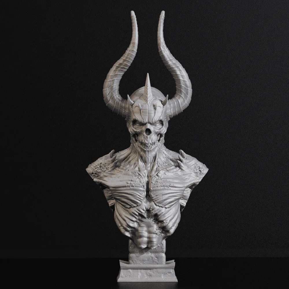 Mephisto bust