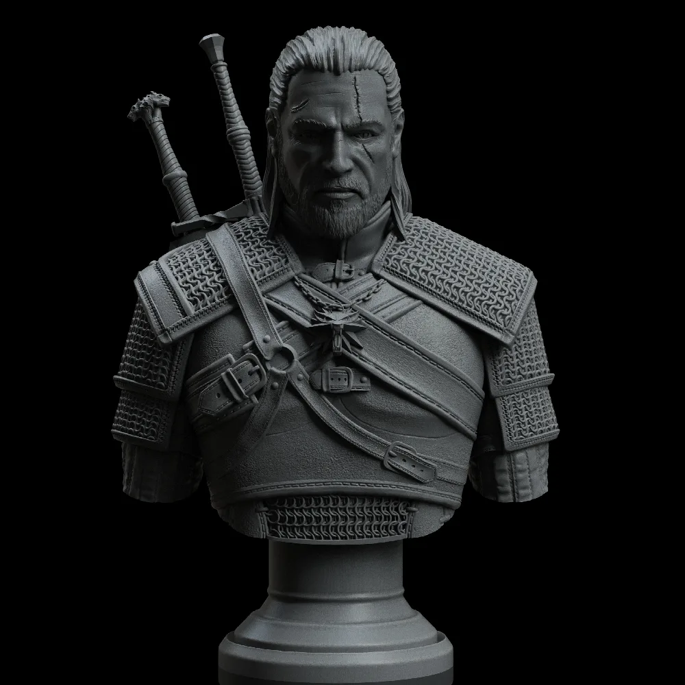 Geralt Of Rivia Bust – The Witcher