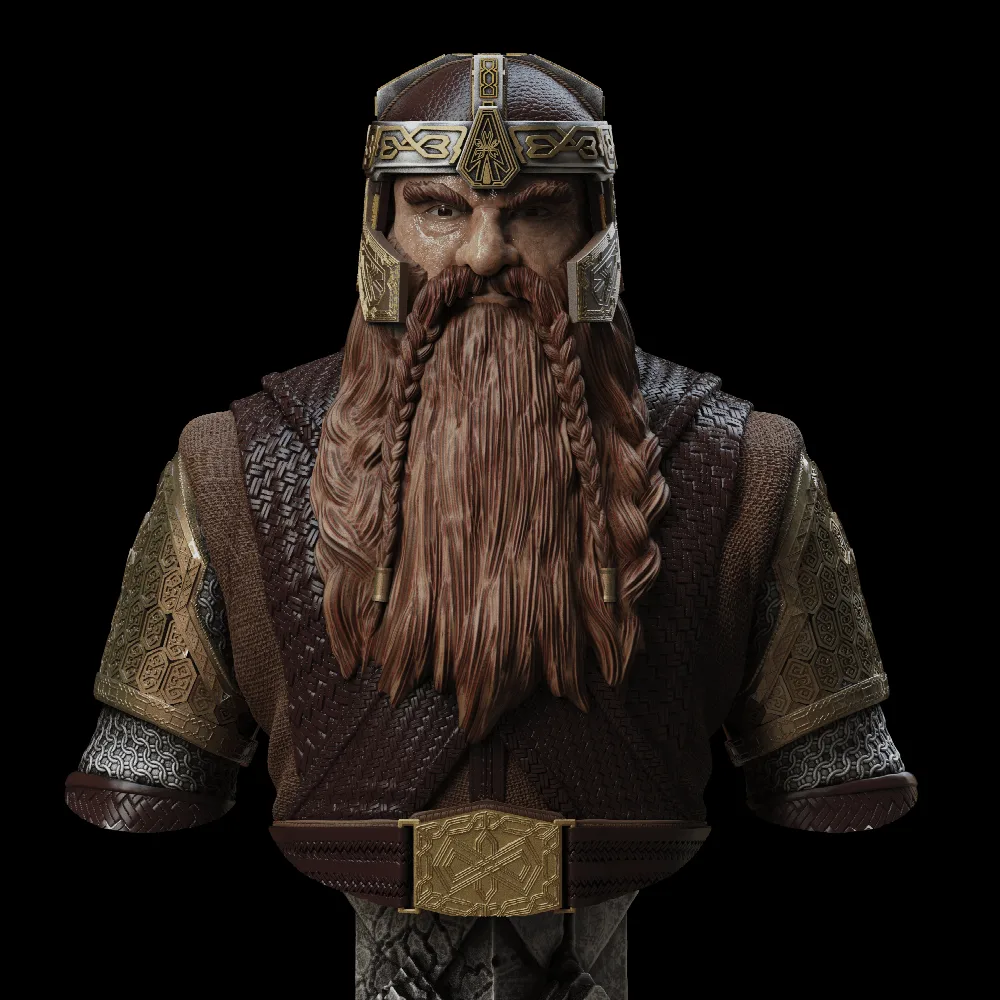 Gimli bust