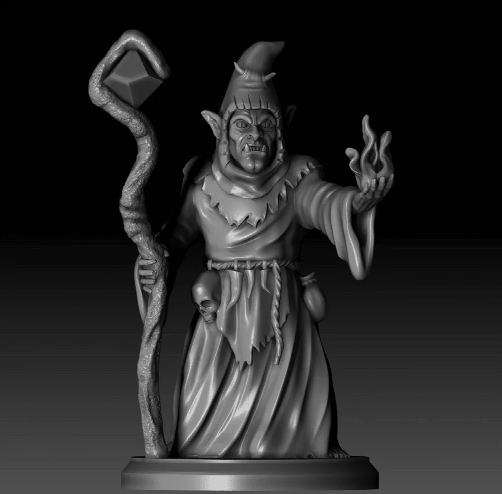 Goblin Shaman Miniature