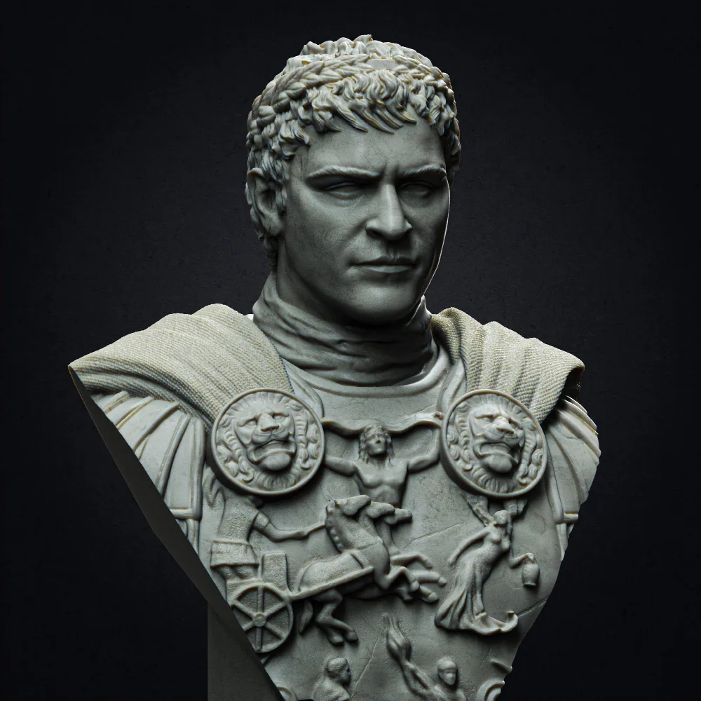 Commodus bust