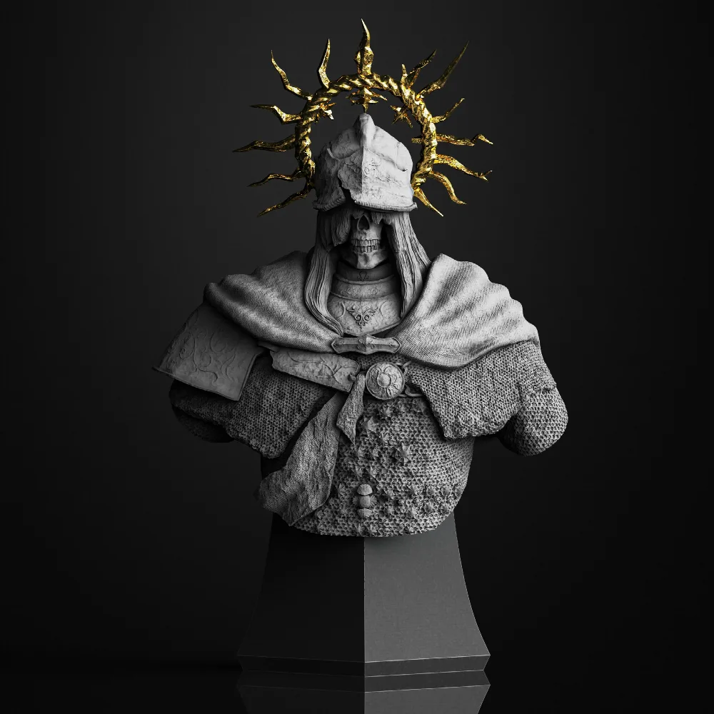 Death Knight bust