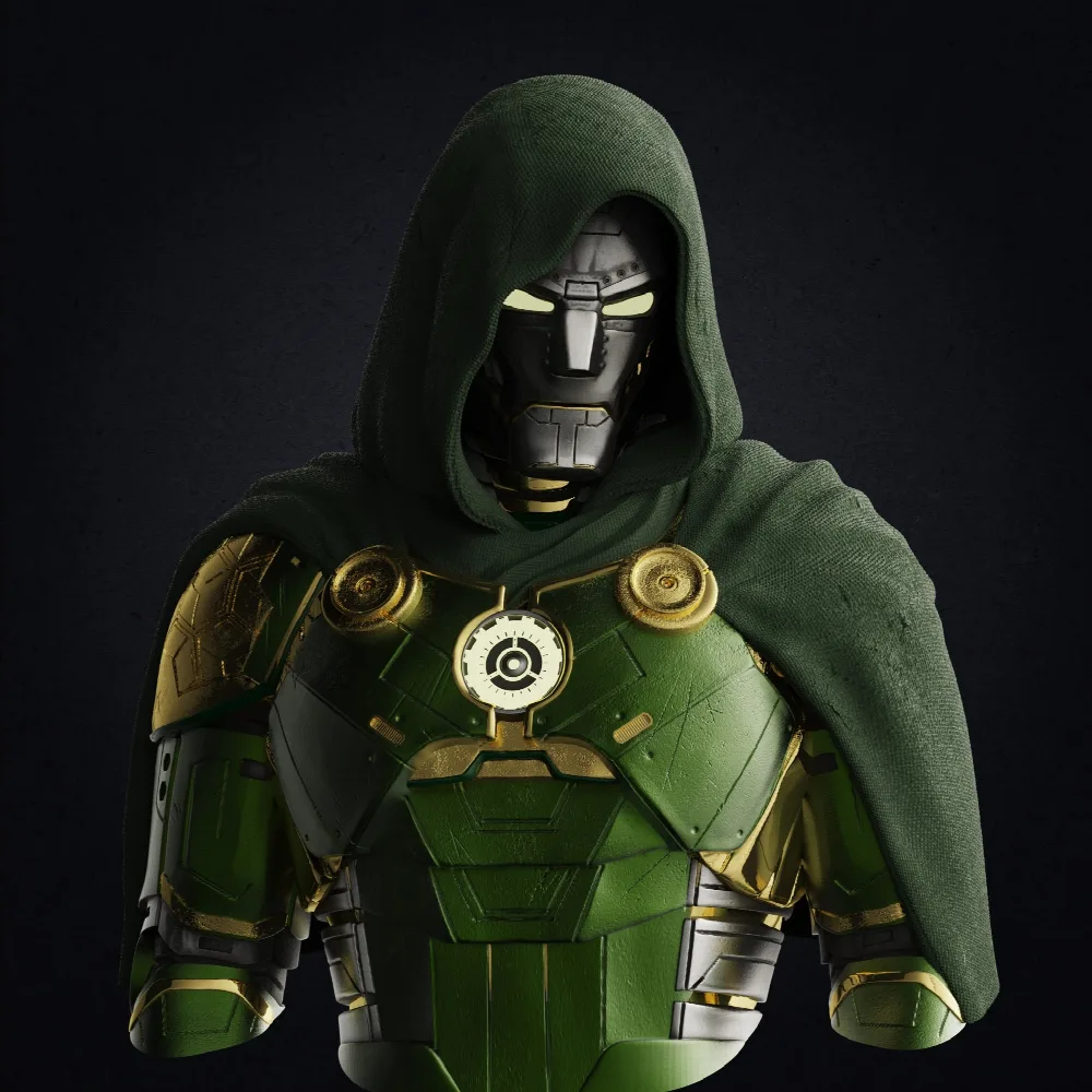 Iron Doom bust