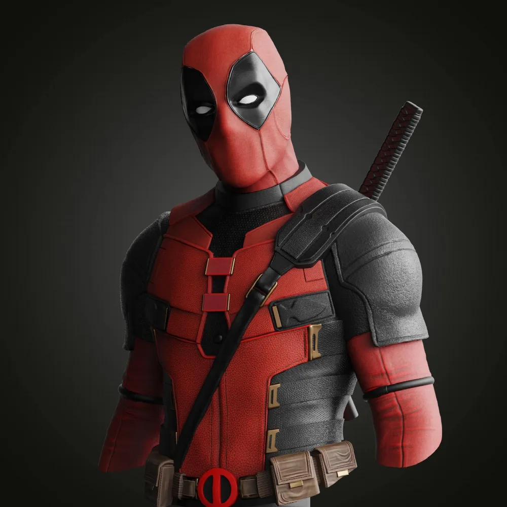 Deadpool bust