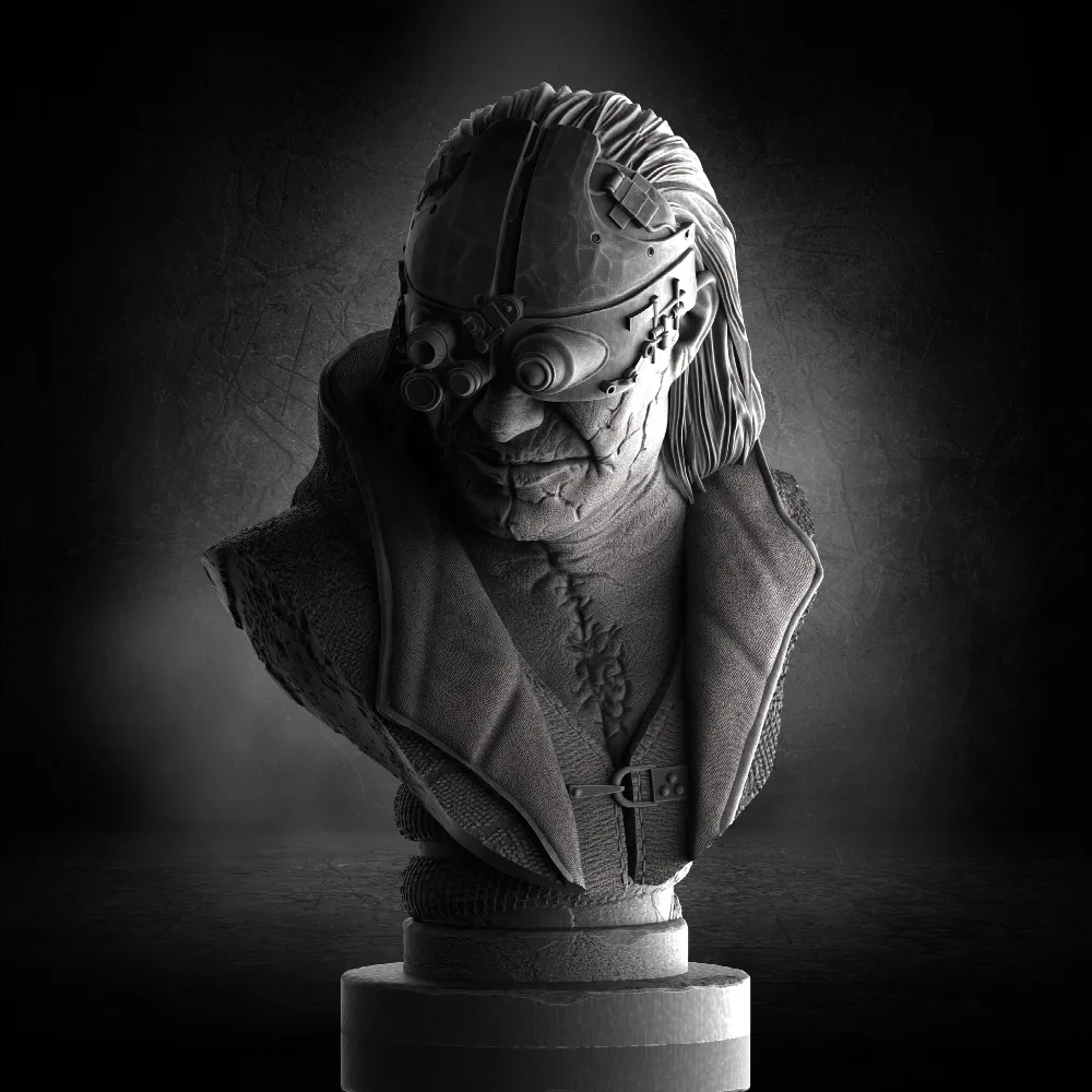 Victor Gideon bust
