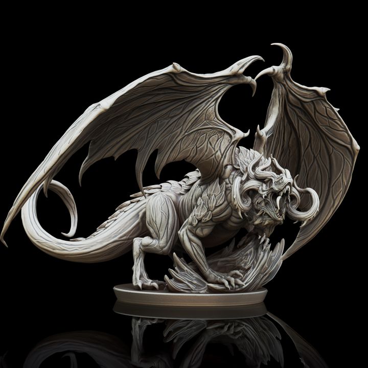 Bronze Dragon (Pre-Supported)