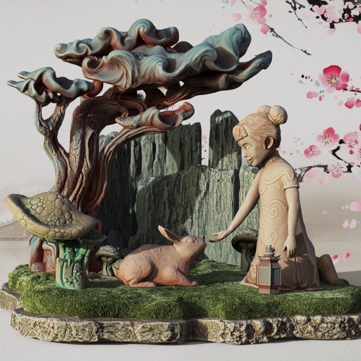 Chinese New Year Diorama (Pre-Supported)