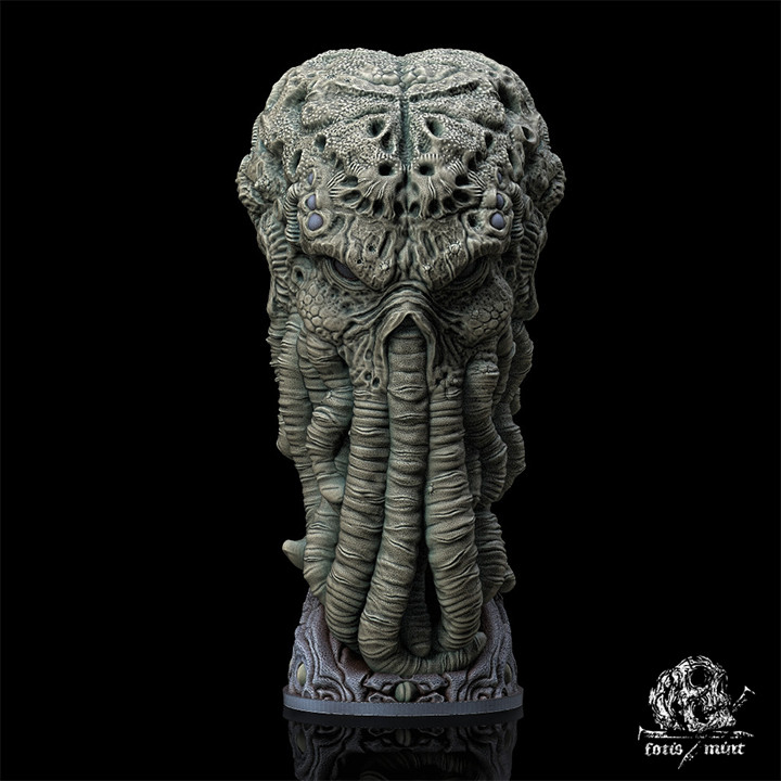Cthulhu Head (Pre-Supported)