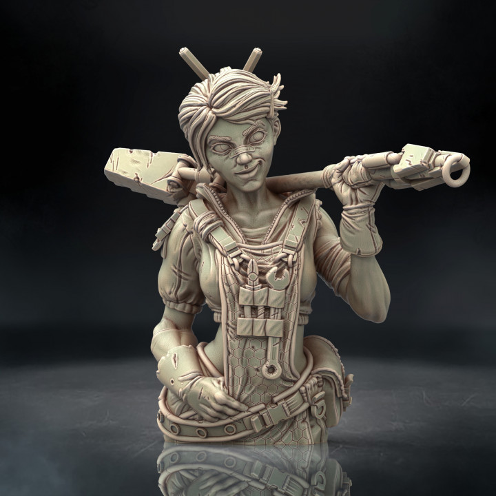 Kim the Mechanic - (Pre-Supported)