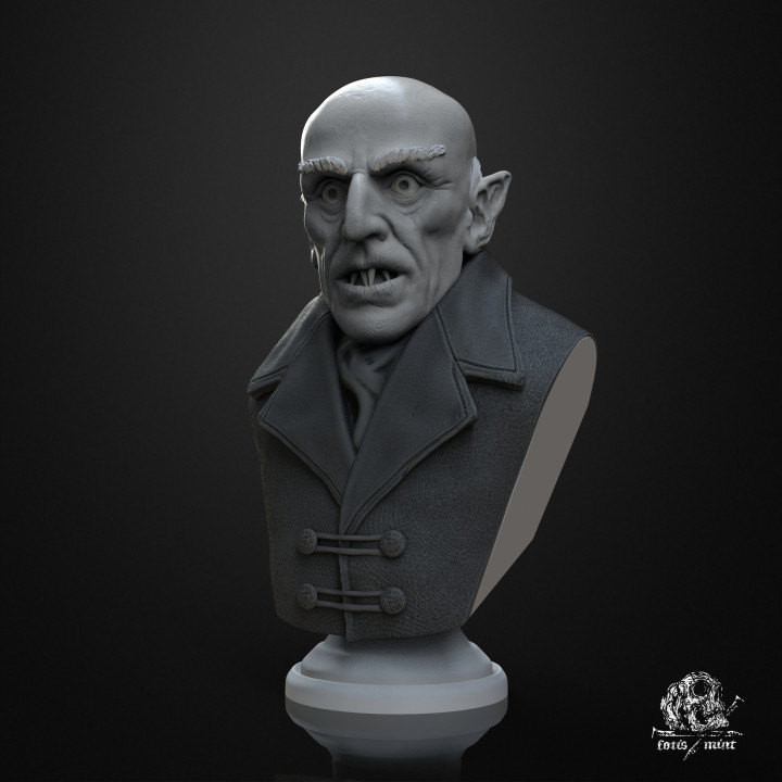 Nosferatu Bust (Pre-Supported)