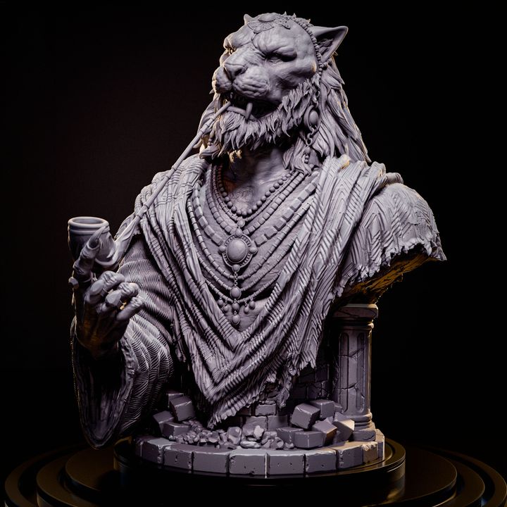 Rakshasa bust (Pre-Supported)