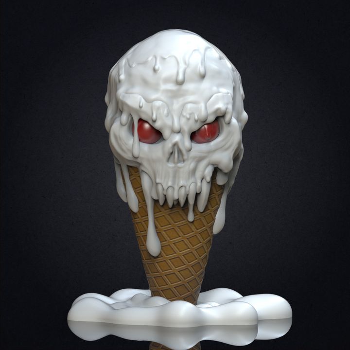 Skull & Cones (Pre-Supported)