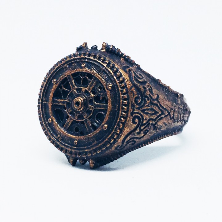 Steampunk Ring (Pre-Supported)