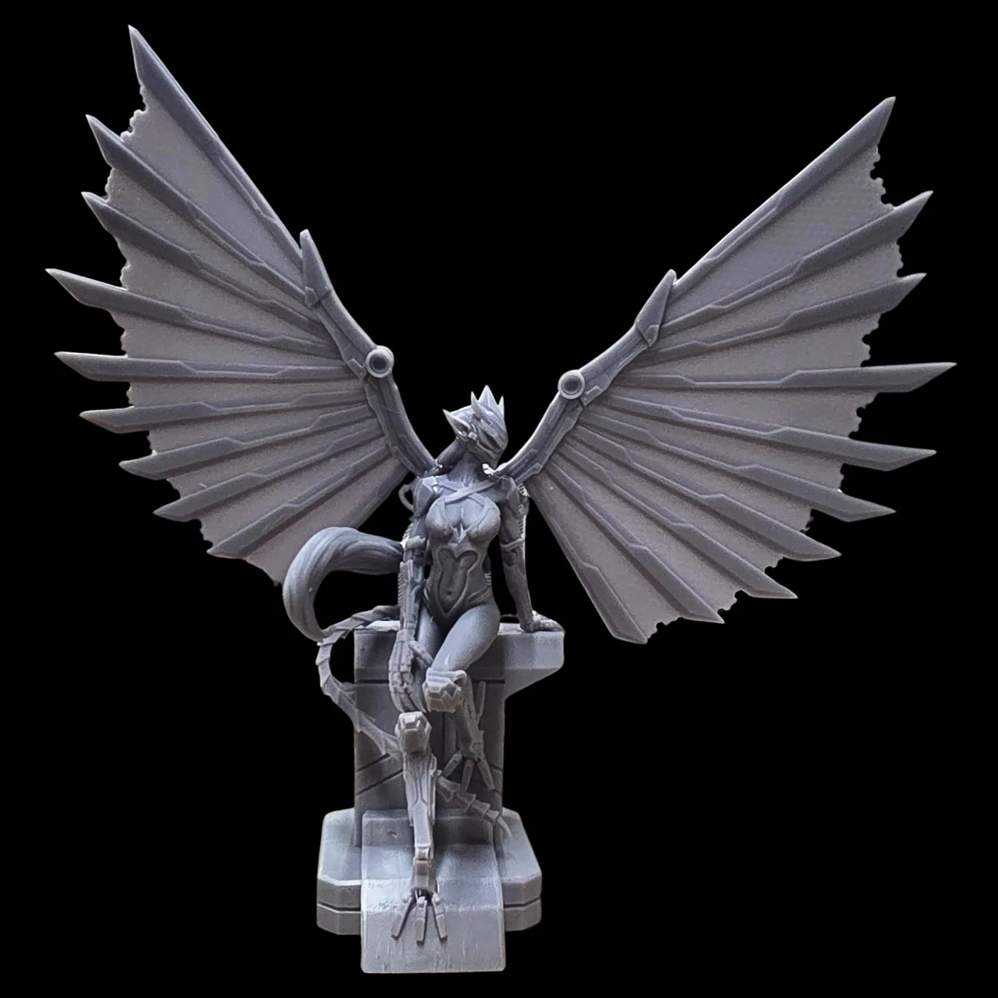 Harpy Pattern-VI, printed in resin