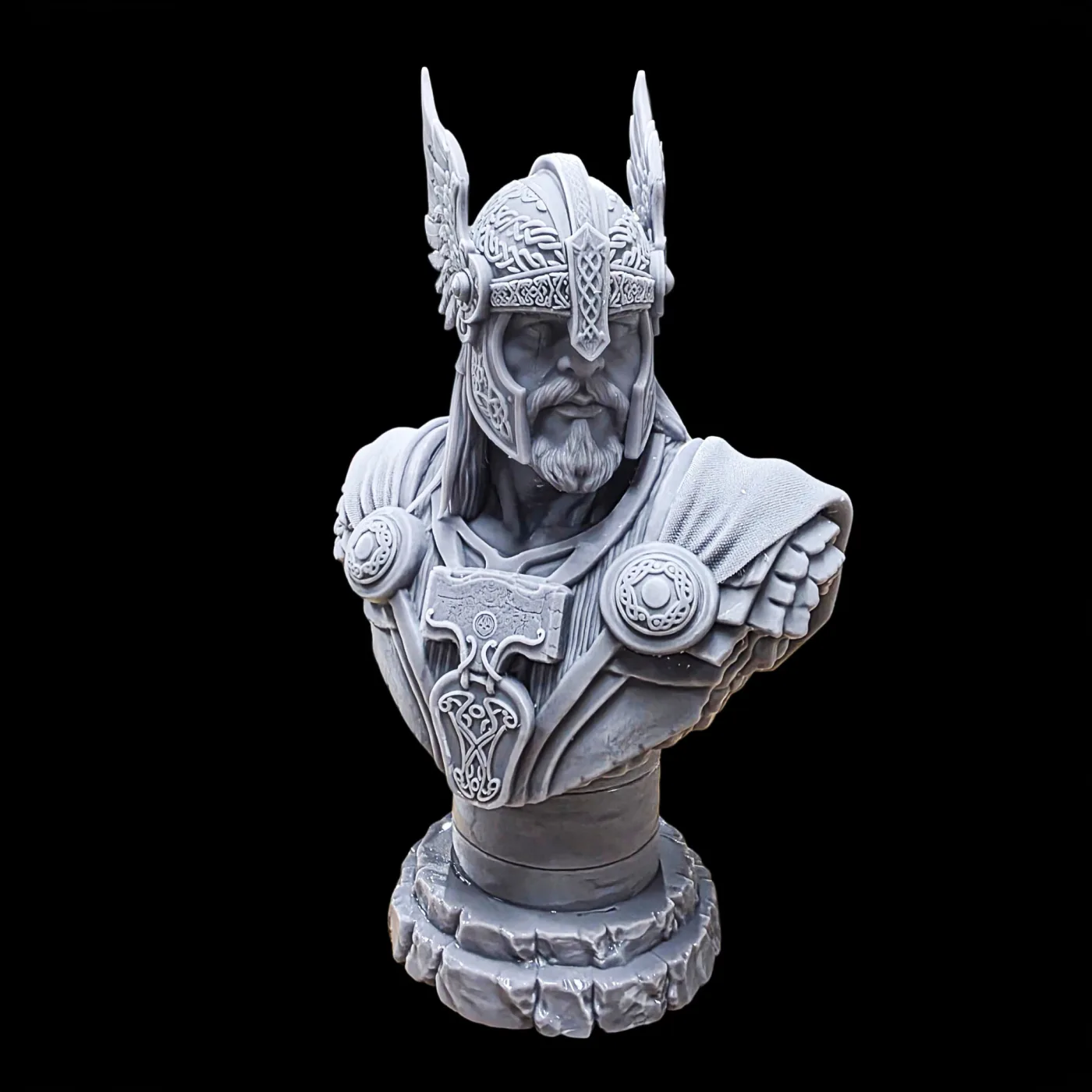 Thor - God of Thunder, printed in resin