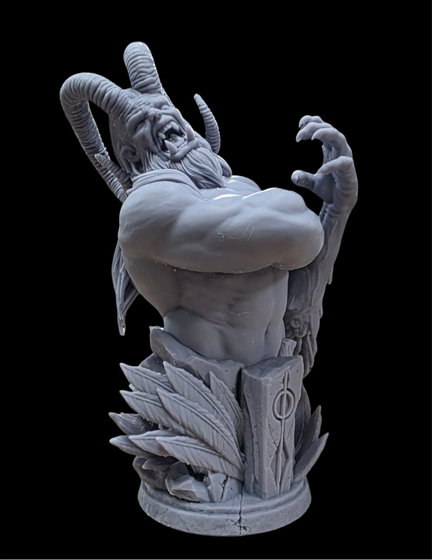 Azazel, printed in resin