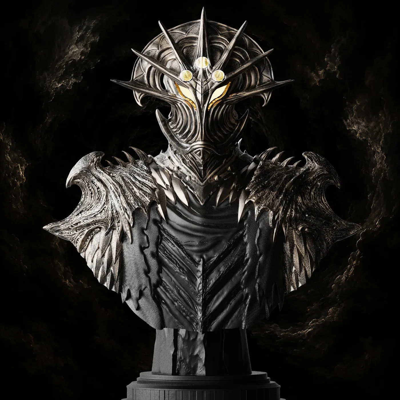 Morgoth, the digital sculpt