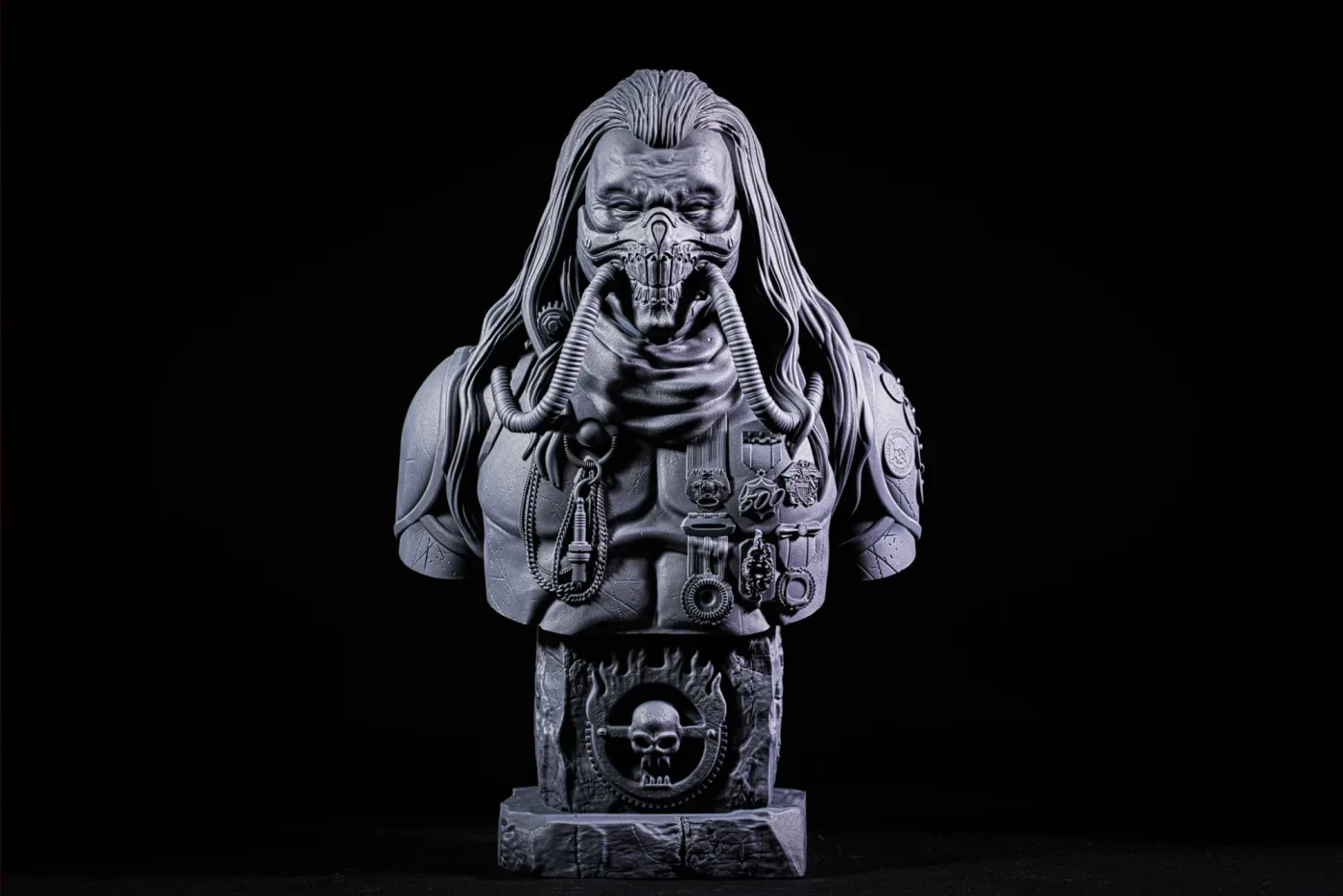 Immortan Joe bust – Mad Max, printed in resin