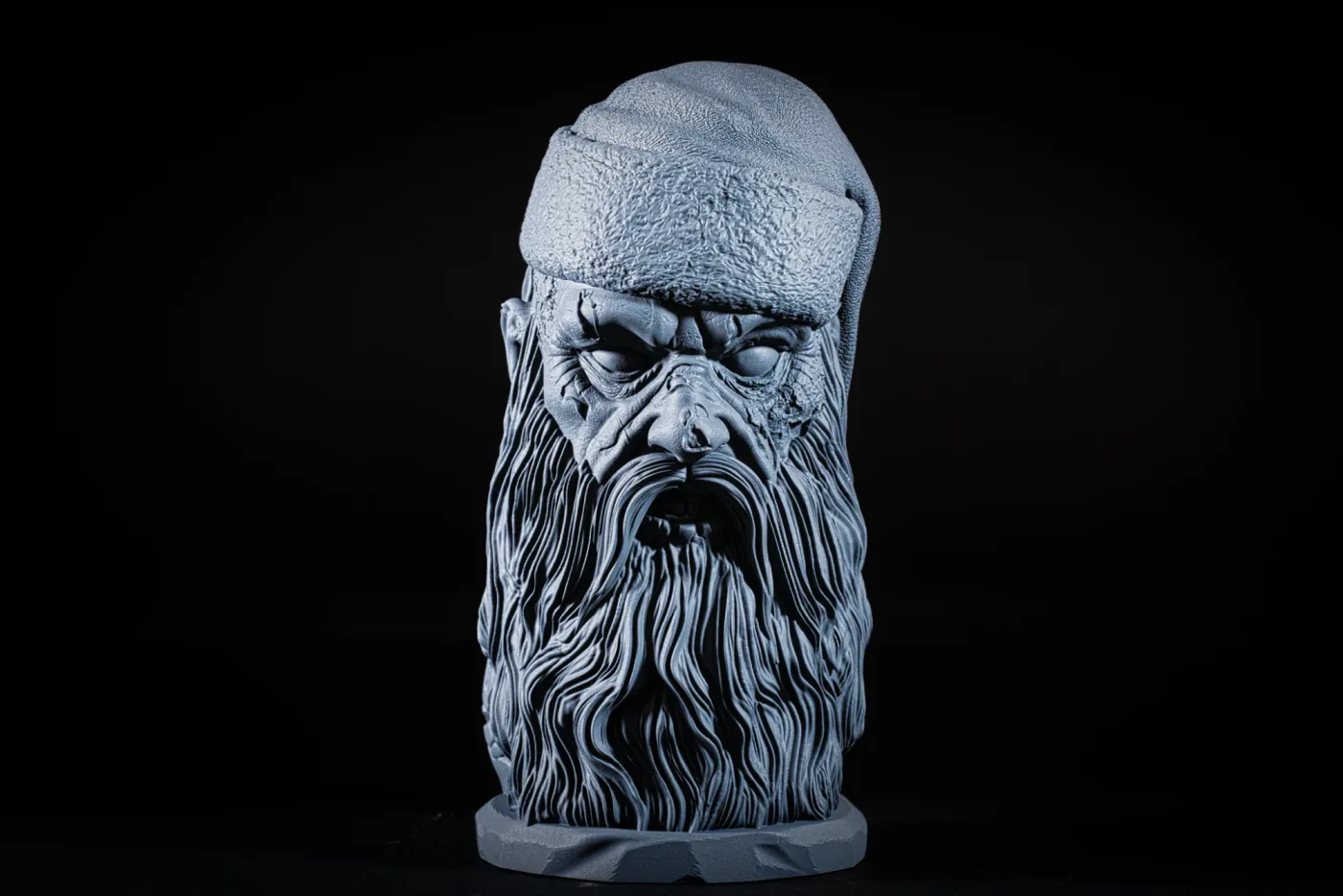 Bad Santa, printed in resin