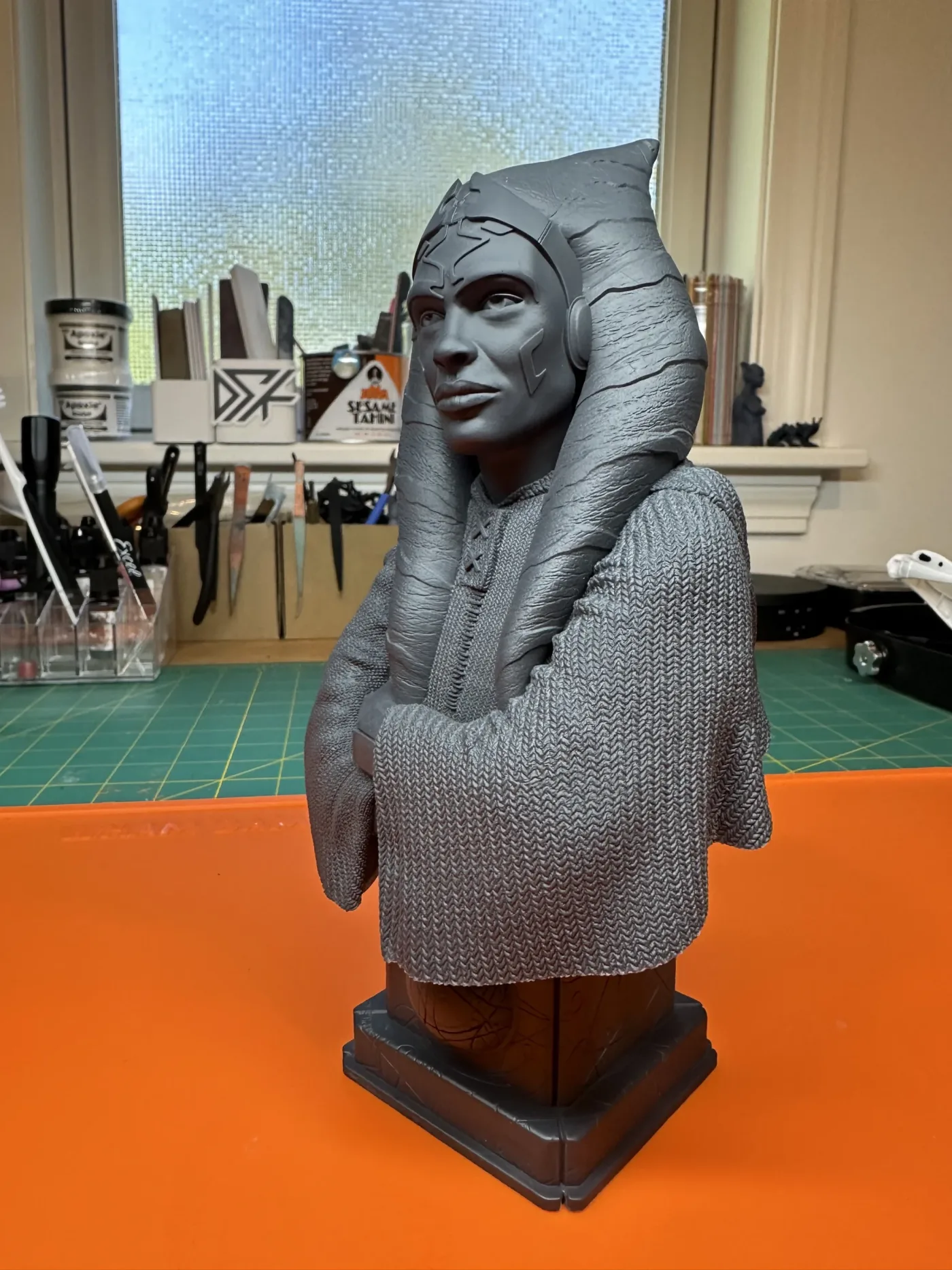 Ahsoka bust, the finished test print