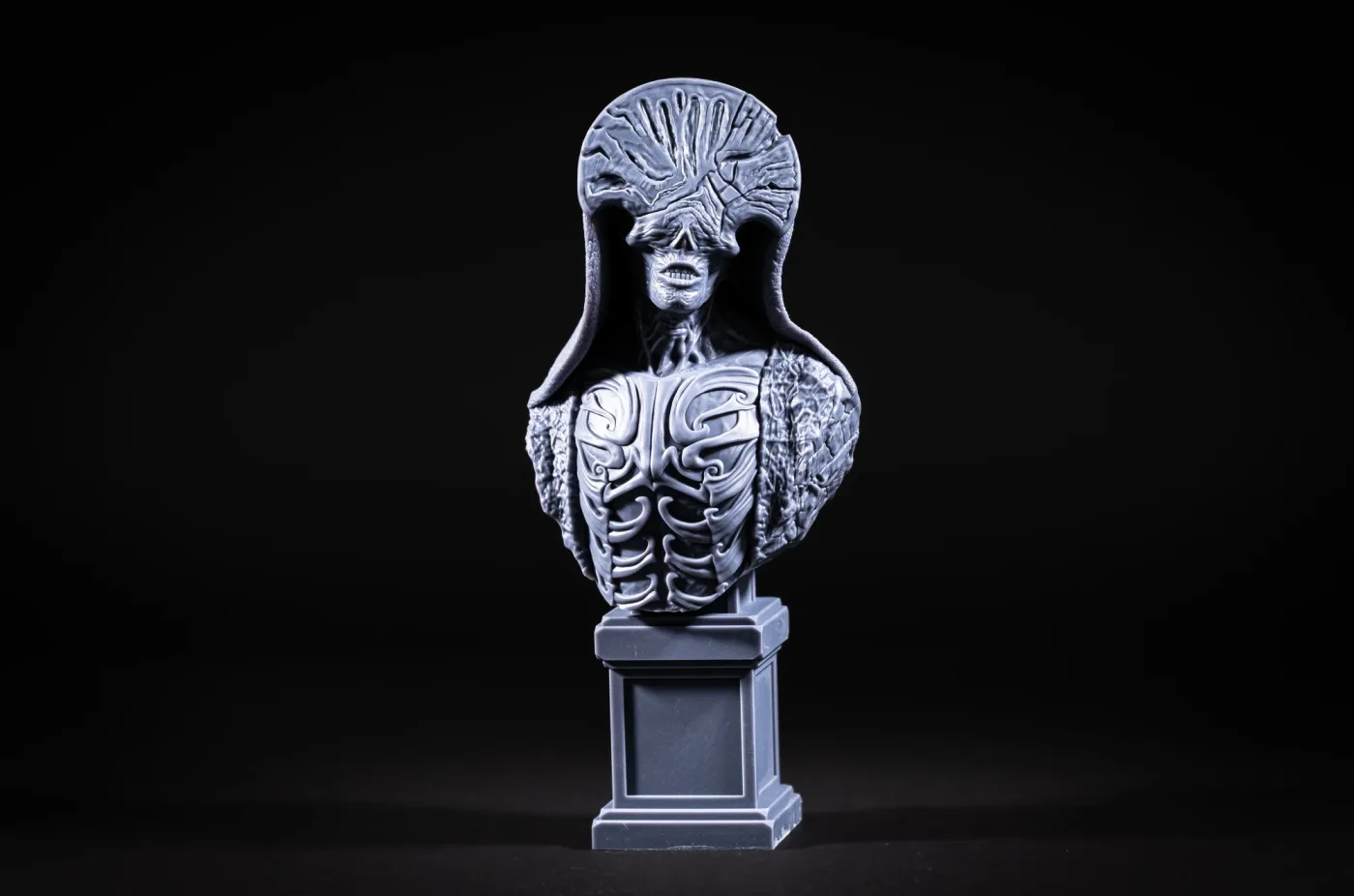 Angel of Death bust, printed in resin