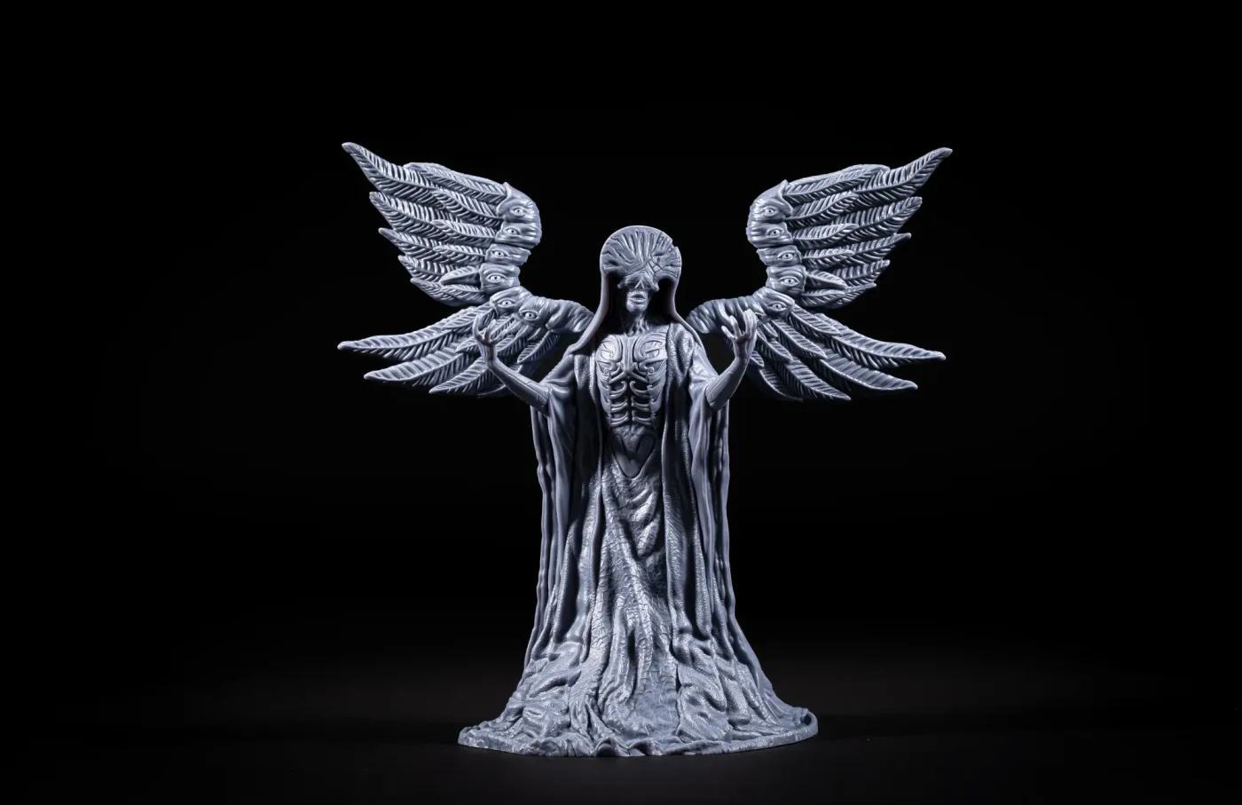 Angel of Death figure, printed in resin