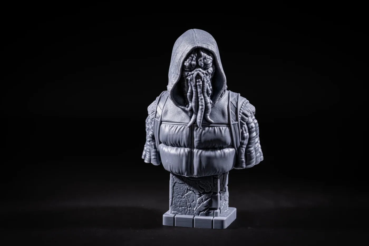Urban Cthulhu bust, printed in resin