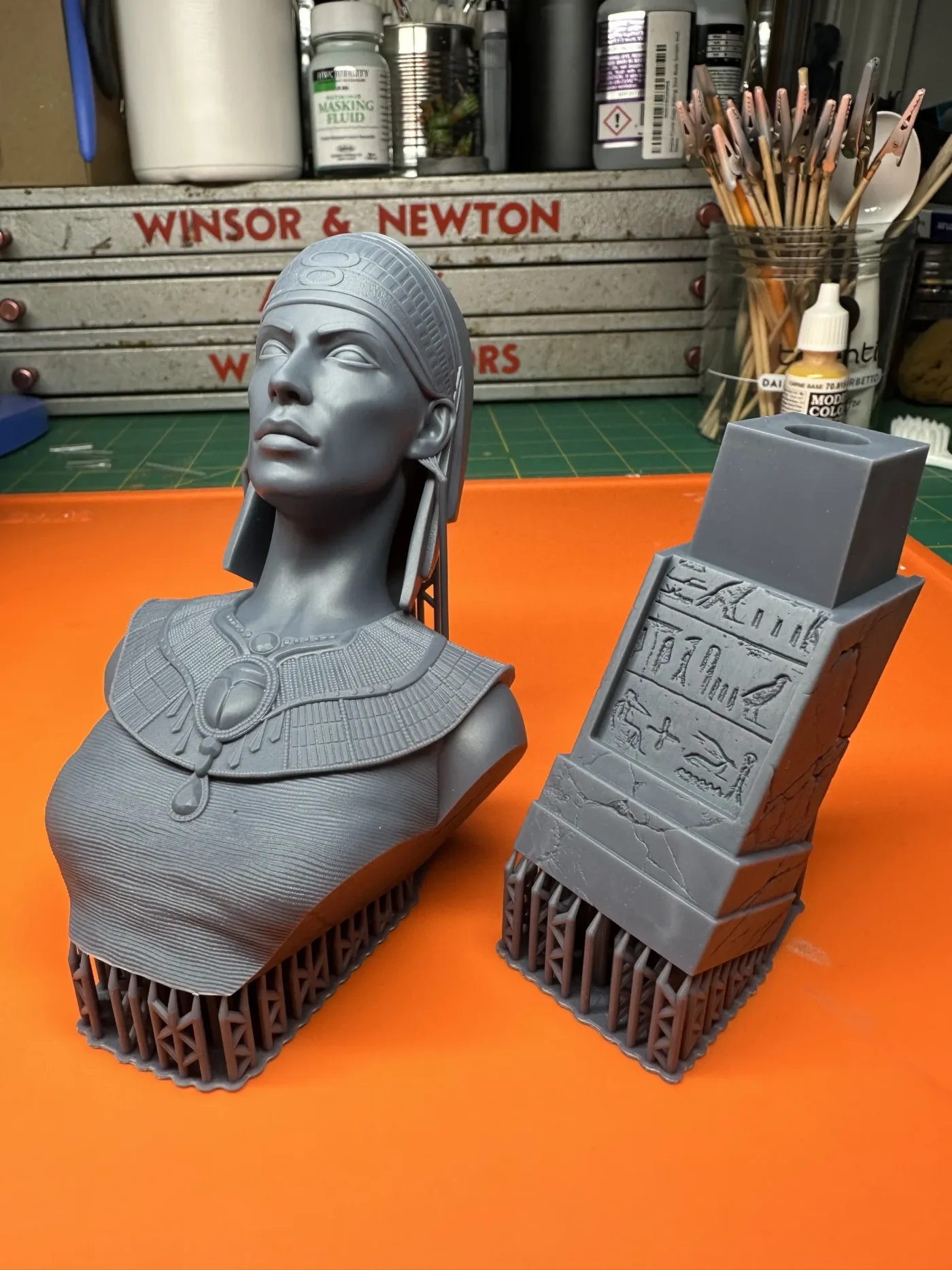 Seshat, straight off the plate