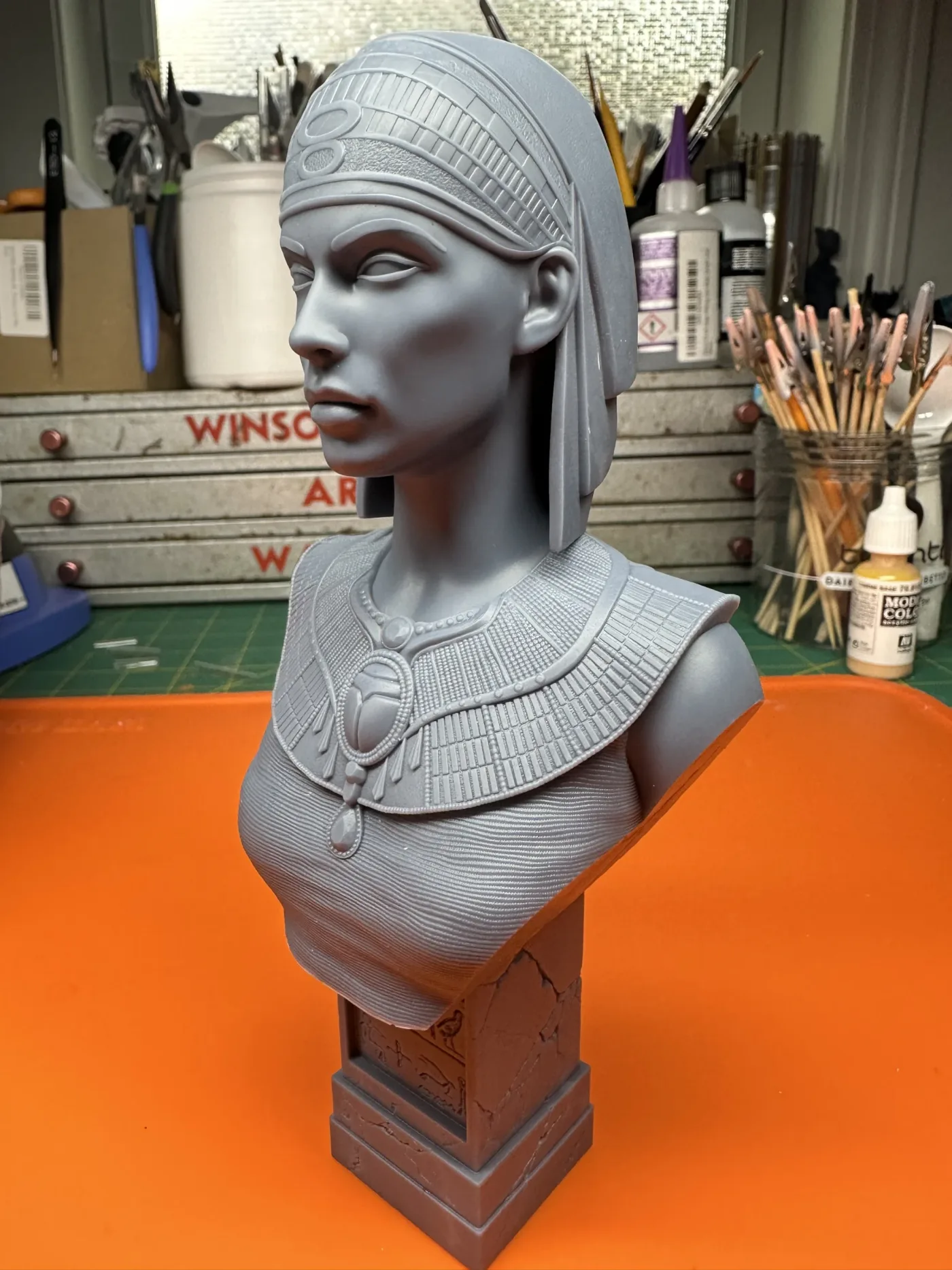 Seshat, the finished test print