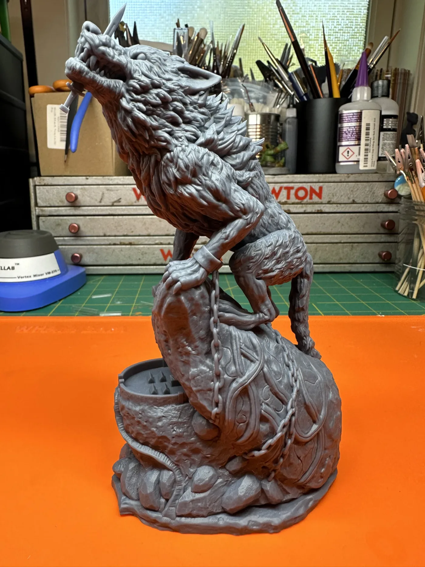 Fenrir, the finished test print