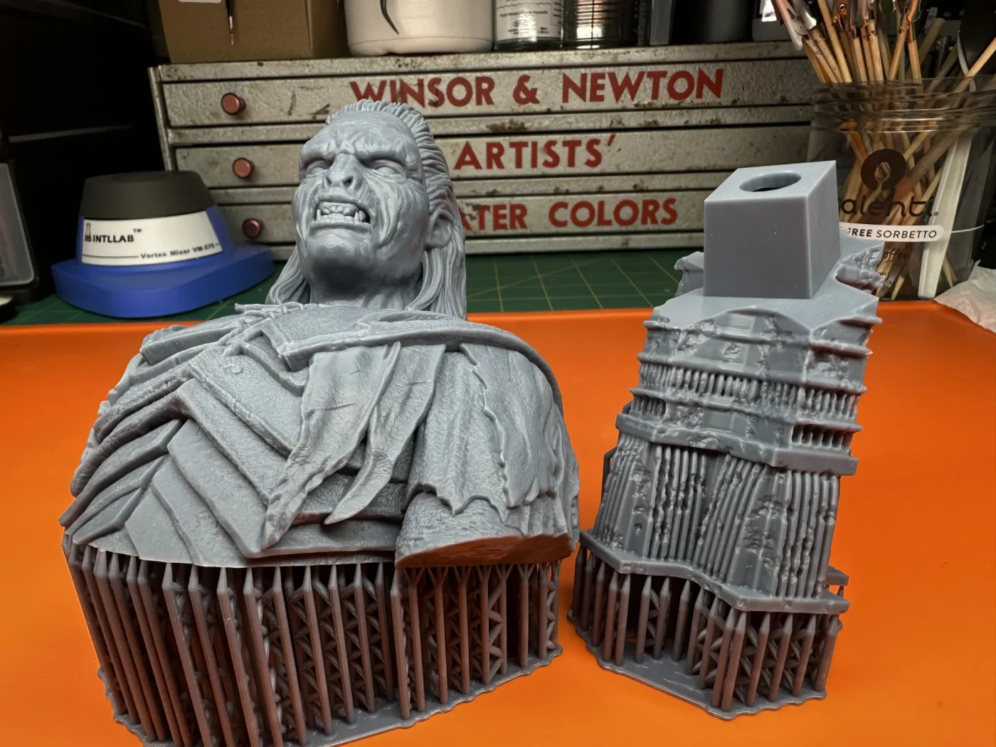 Lurtz Bust, straight off the plate