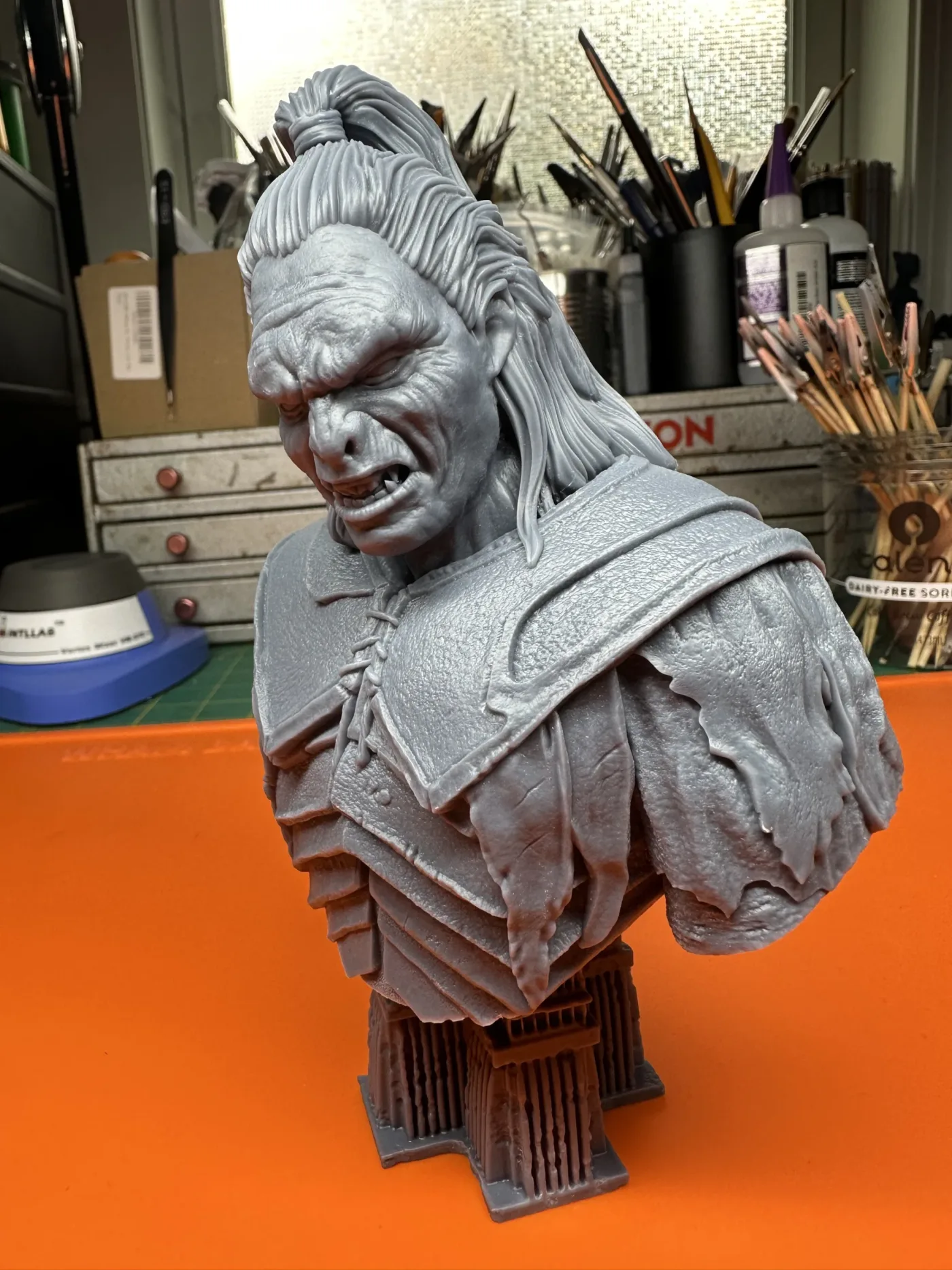 Lurtz Bust, the finished test print