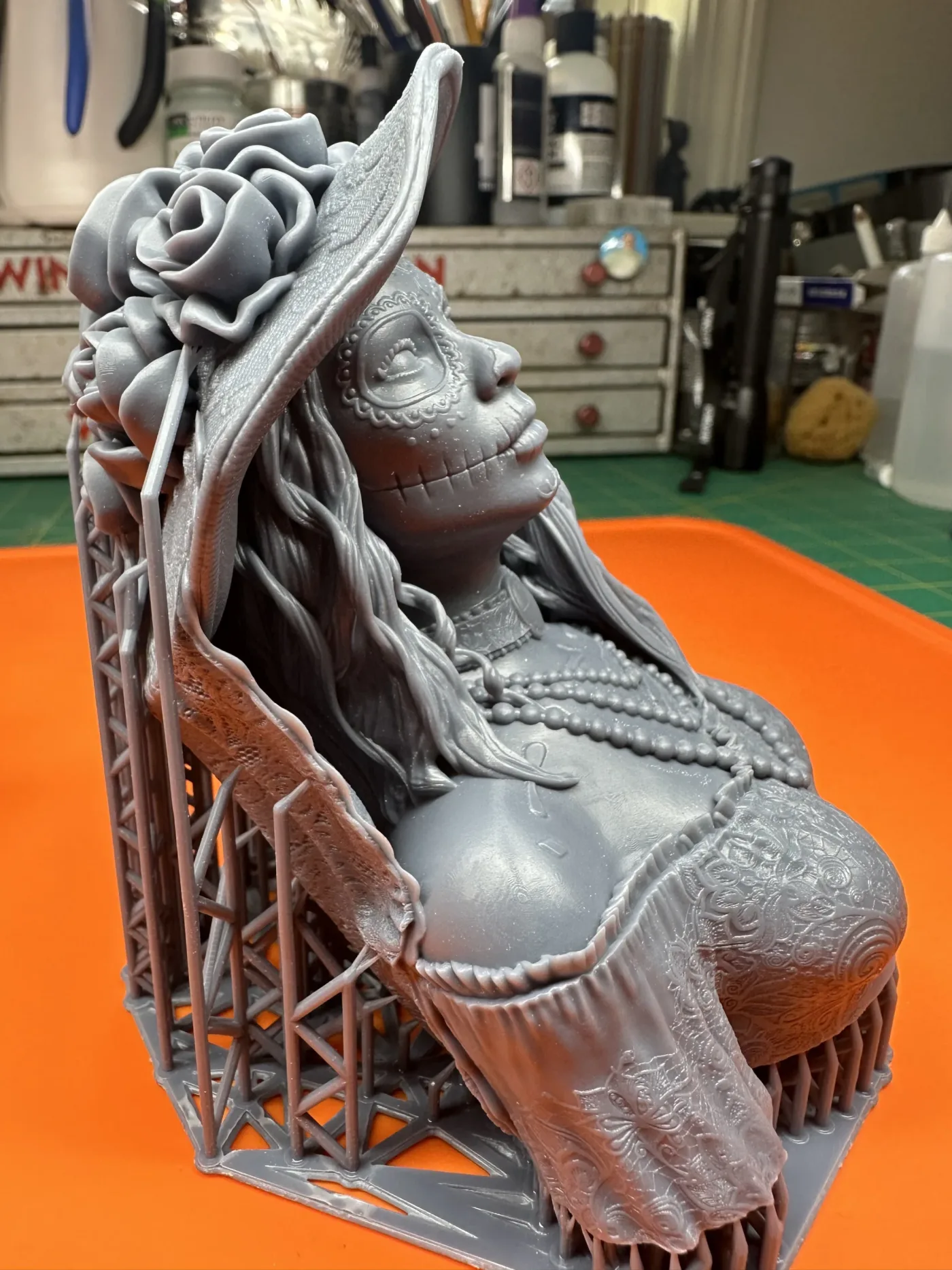 La Catrina, straight off the plate
