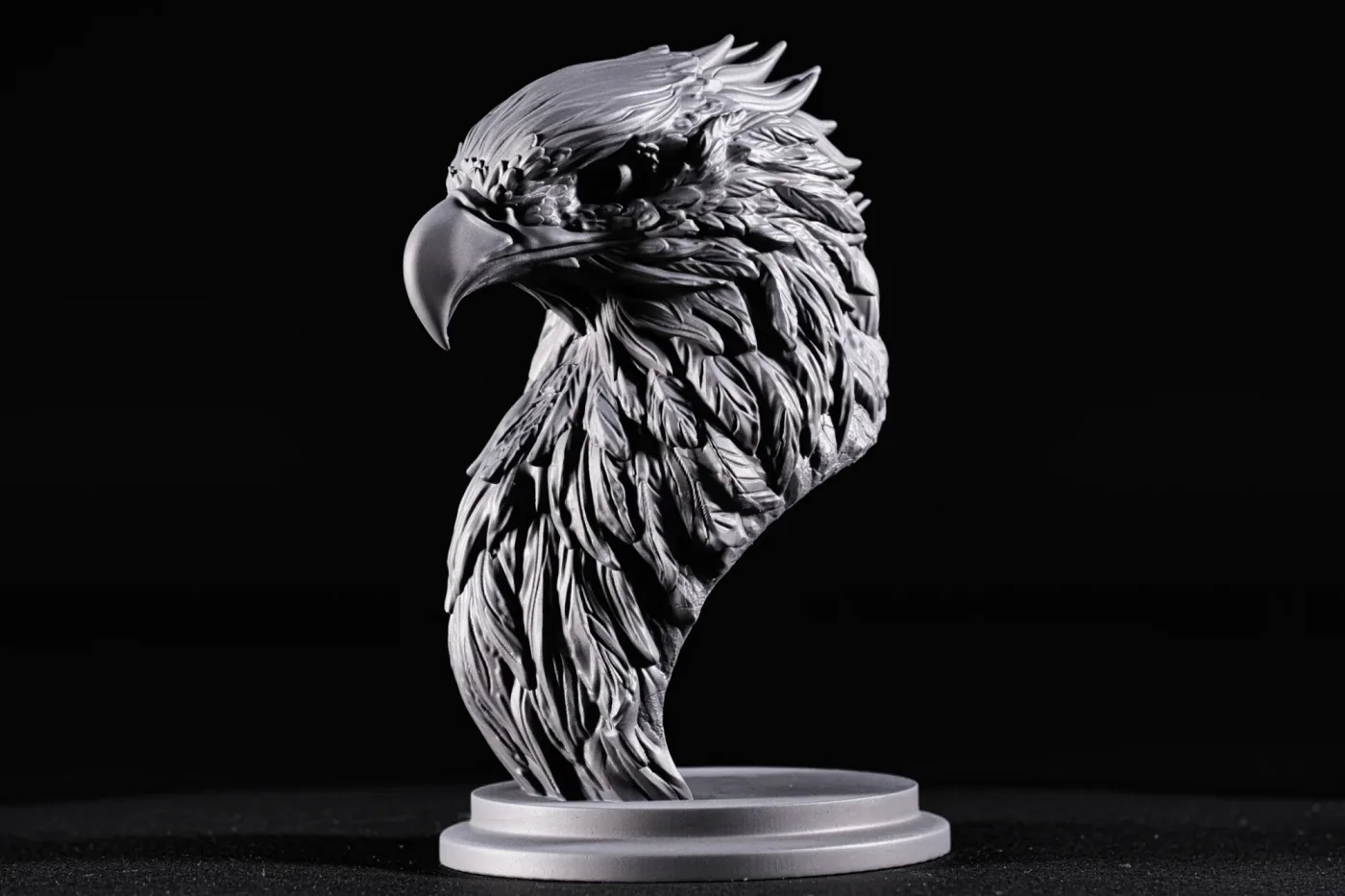 Bald Eagle, printed in resin