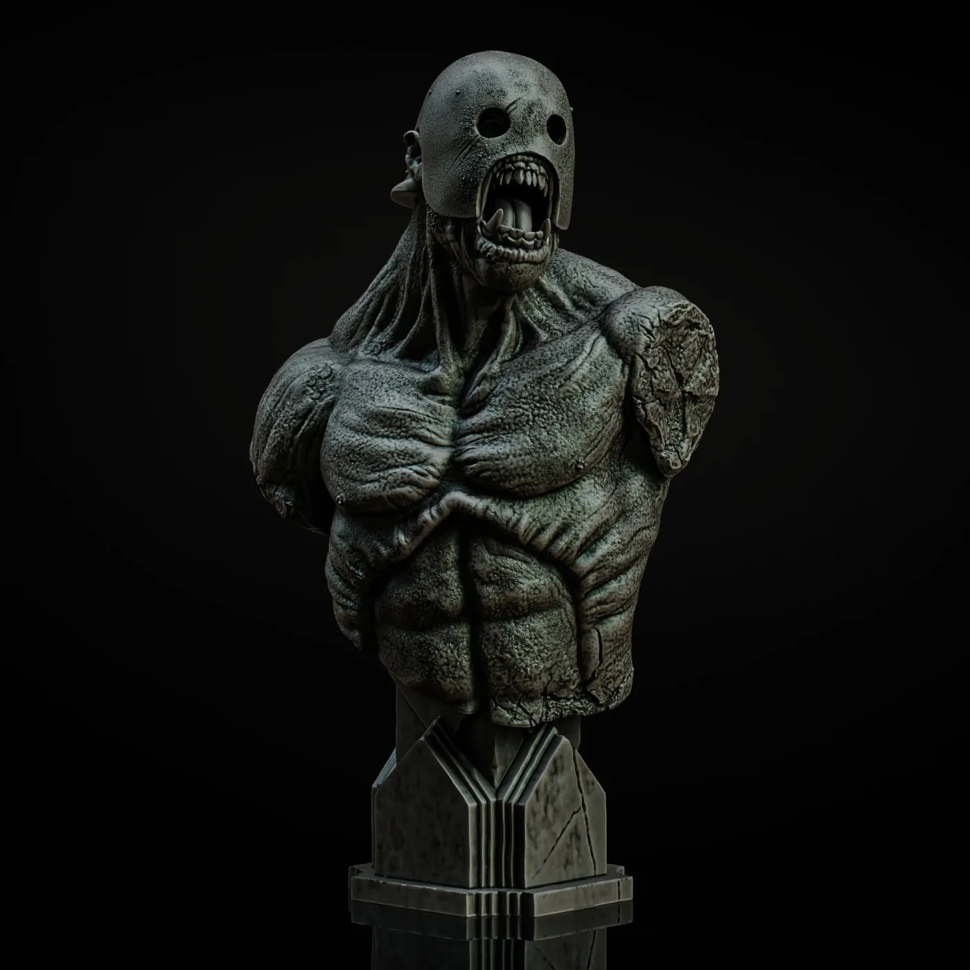 Uruk Hai Berserker, the digital sculpt