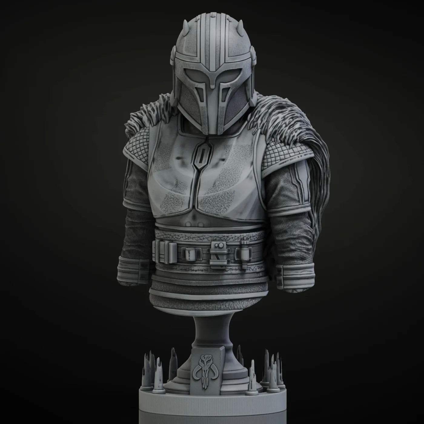 The Armorer, the digital sculpt
