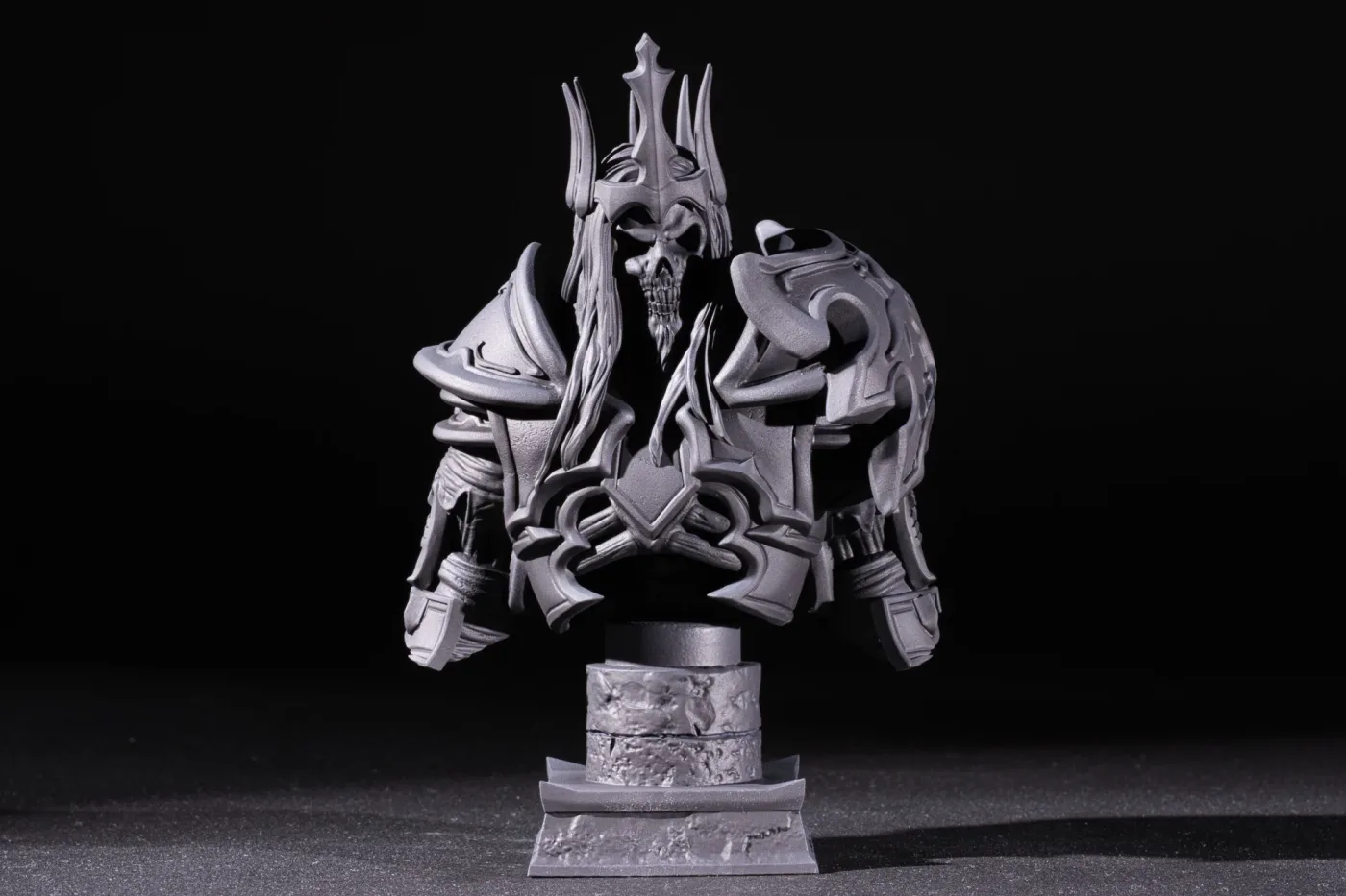 Leoric Bust, printed in resin