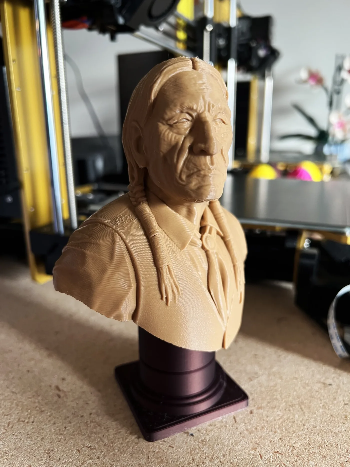 Cheyenne Elder, printed in resin