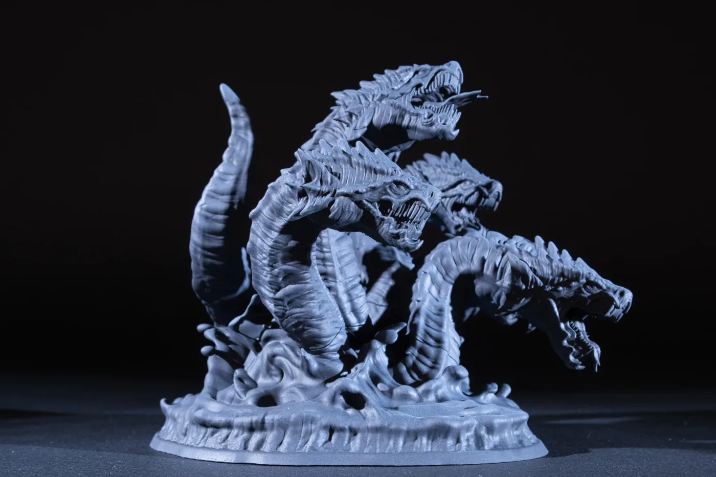 Hydra, printed in resin