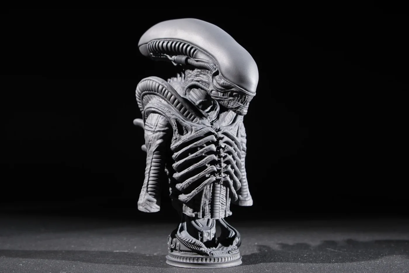 Xenomorph bust, printed in resin